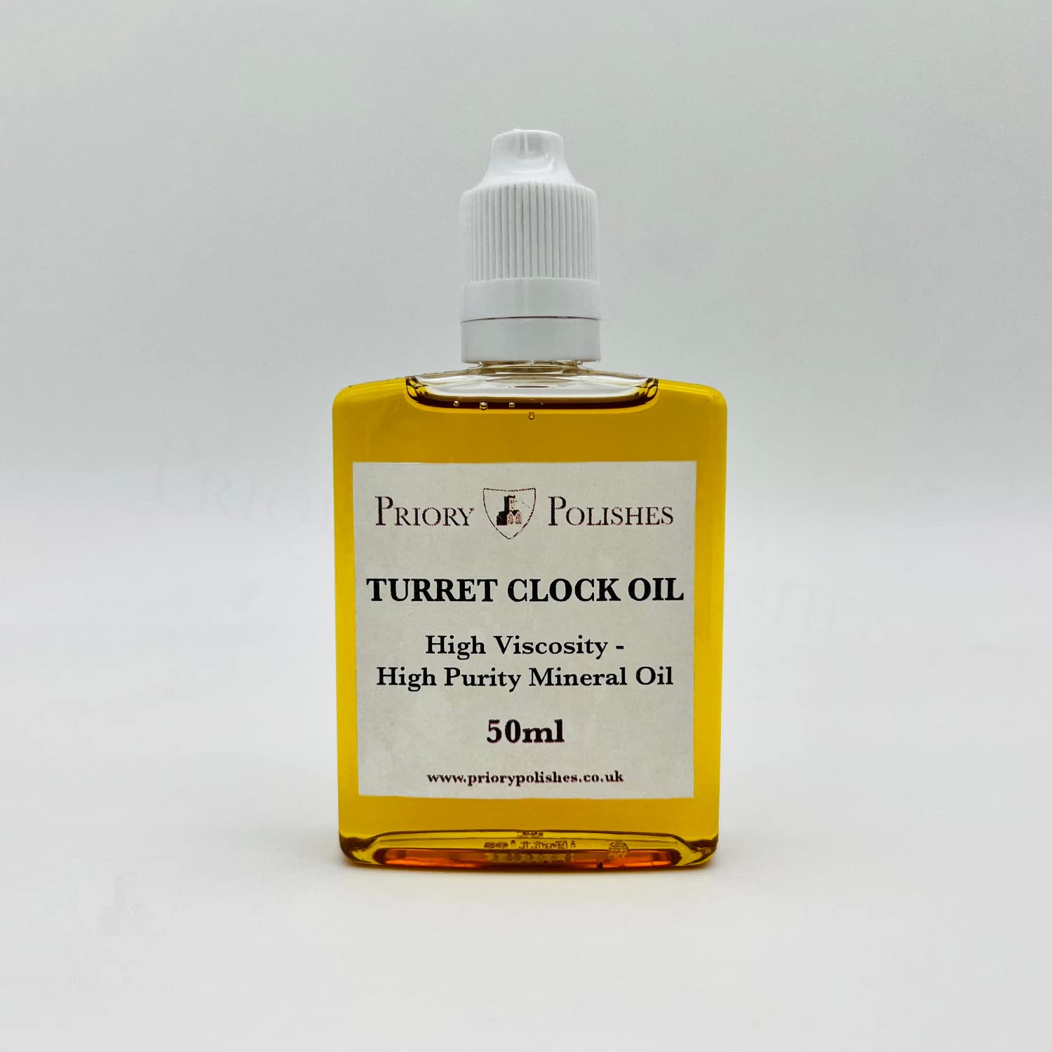 Priory Turret Clock Oil with precision nozzle (50ml)