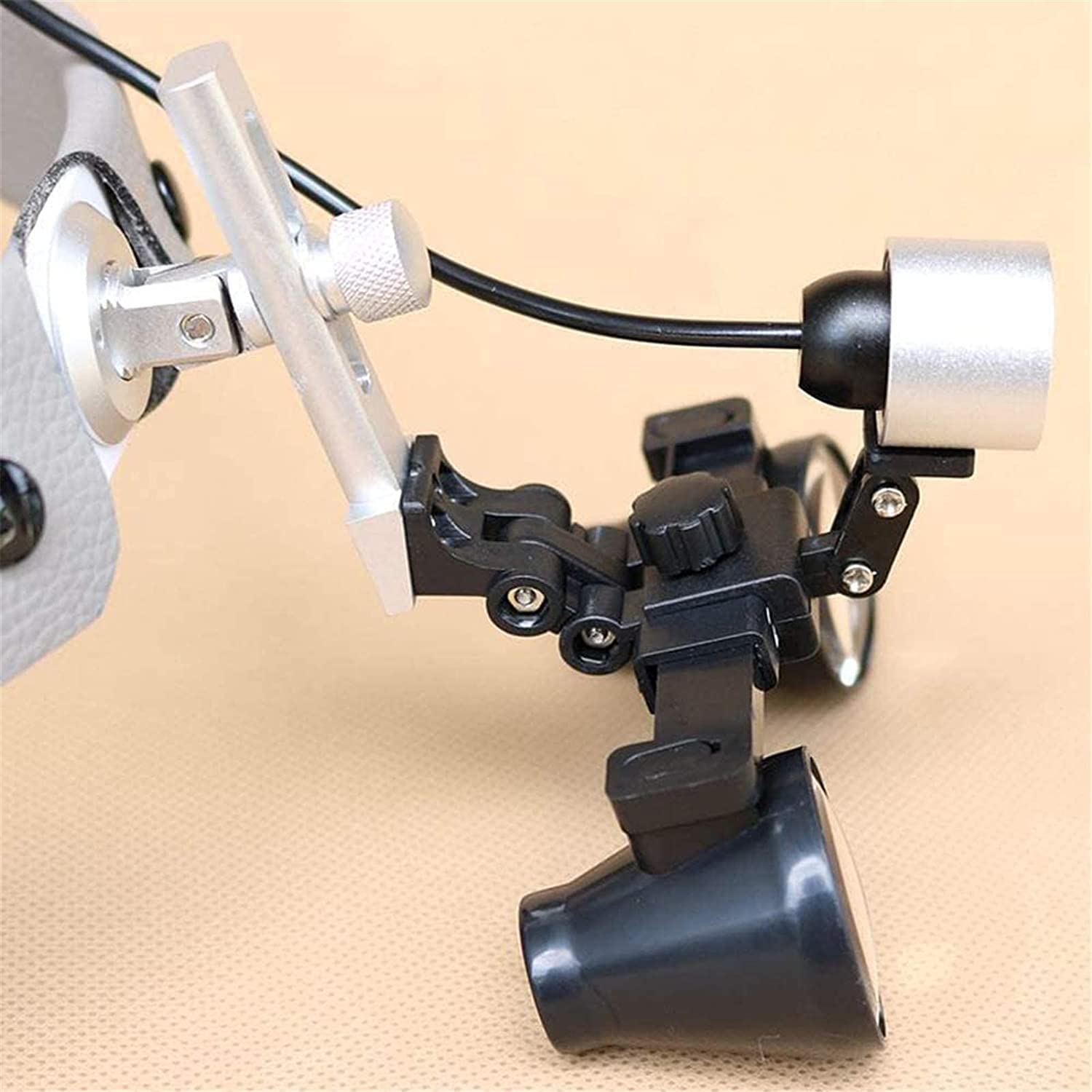 Lente di ingrandimento Lenti di ingrandimento Lente di ingrandimento con fascia, Lente di ingrandimento digitale portatile, Lente di ingrandimento dentale Luce Controllo dell'impianto del canale radic
