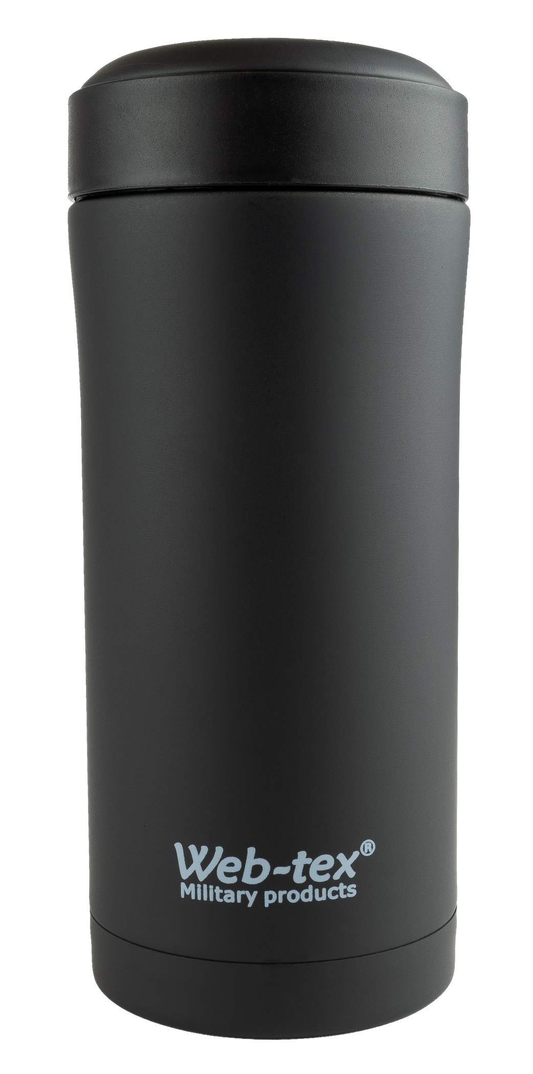 Web-Tex Black Ammo Pouch Flask