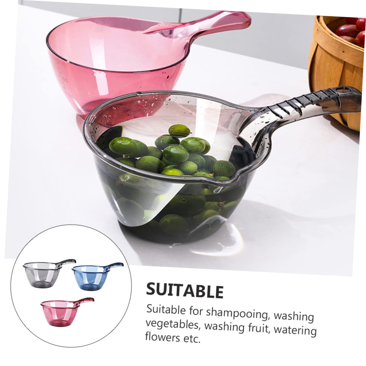 Verdickter Wasserlöffel aus PET für Küche und Baden
