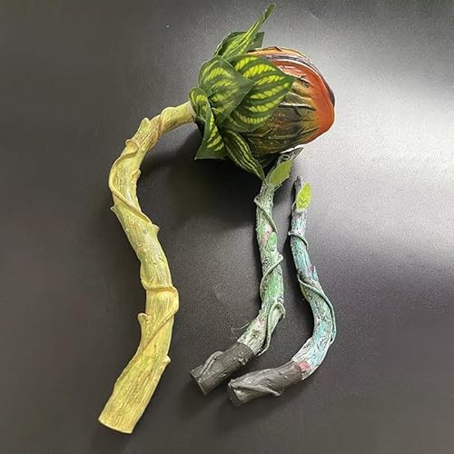 Qiansheng Horror Piranha Flower Garden Statue Cannibal Plant Figurines Artificial Chompers Corpse Flower Resin Sculpture Halloween Scary Props For Indoor Outdoor Home Decor Patio Lawn Yard Ornaments #TOP5