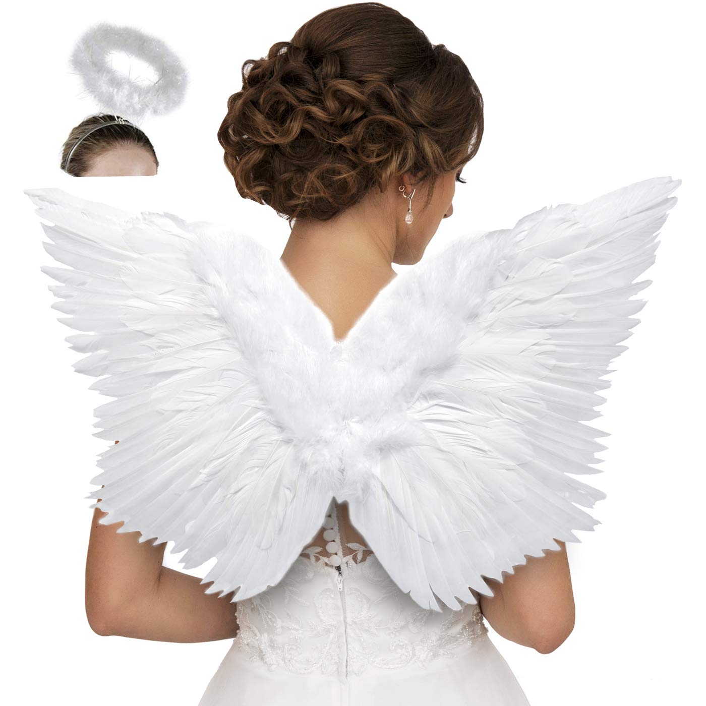 Buy Angel Wings Costume for Women with Adjustable Straps to Fit Most