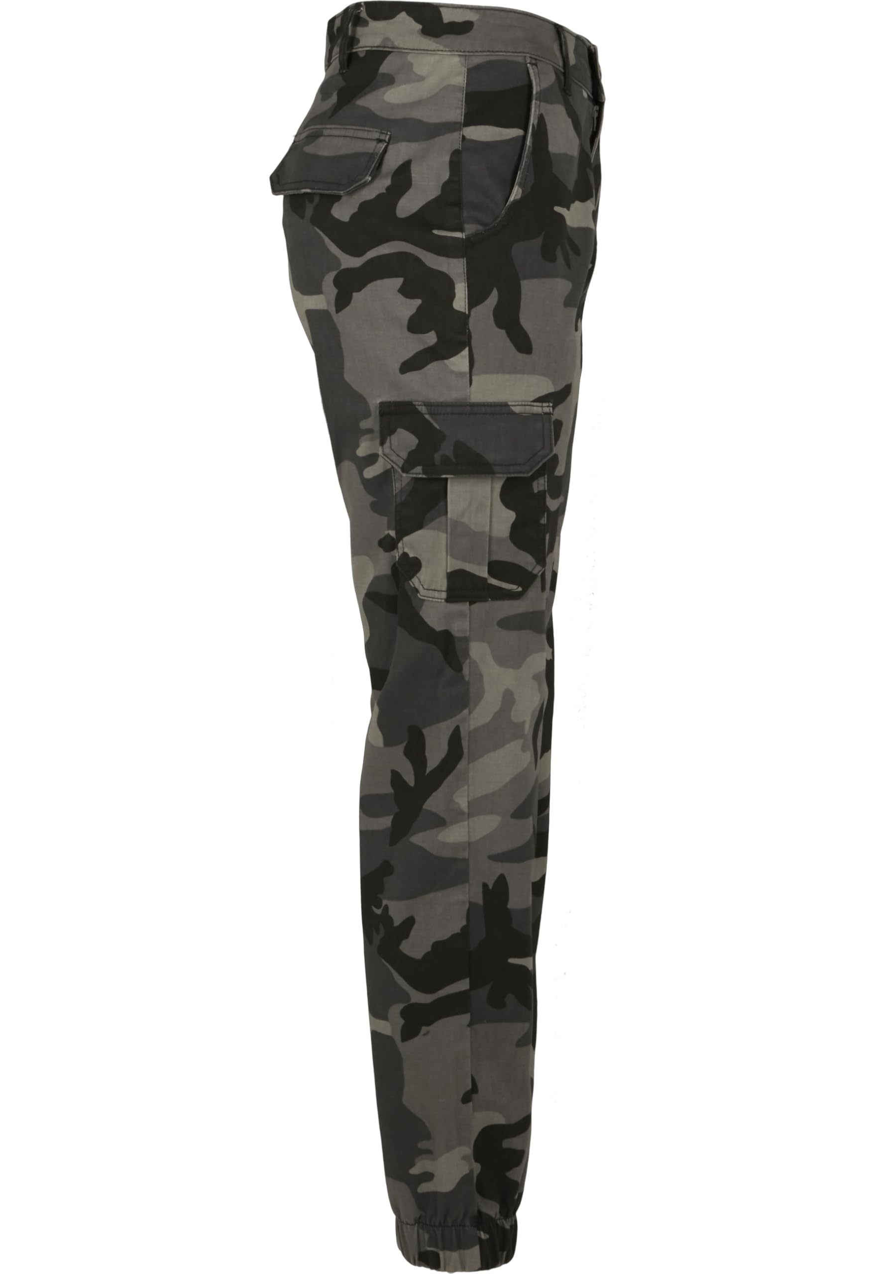 Urban Classics Damen Ladies High Waist Camo Cargo Pants