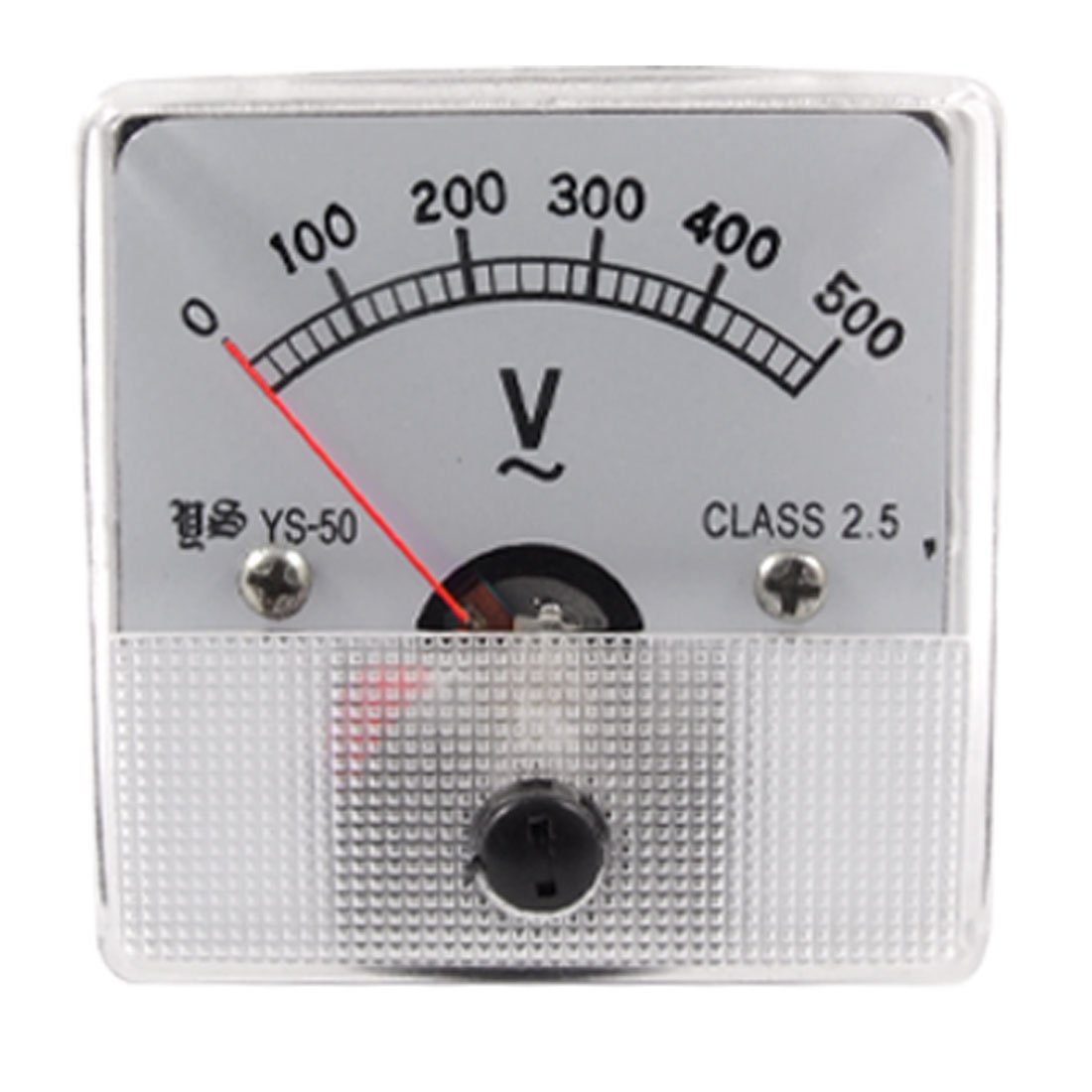 IIVVERRClass 2.5 Accuracy AC 500 ν Voltage Volt Panel Mounted Meter(Clase 2.5 Exactitud CA 500 ν Voltaje Voltaje Medidor montado en el panel