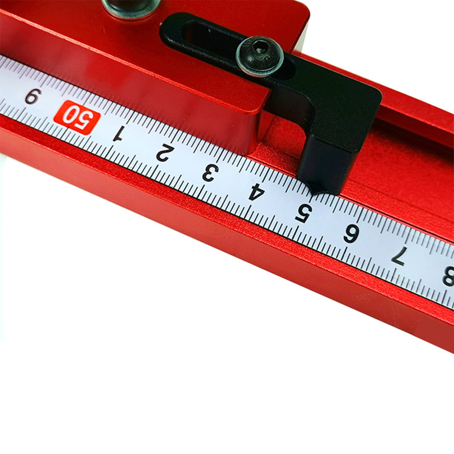 Positionneur de glissière en aluminium de butée de rail de type 45 pour 30mm t - slot t t - Rail menuiserie DIY