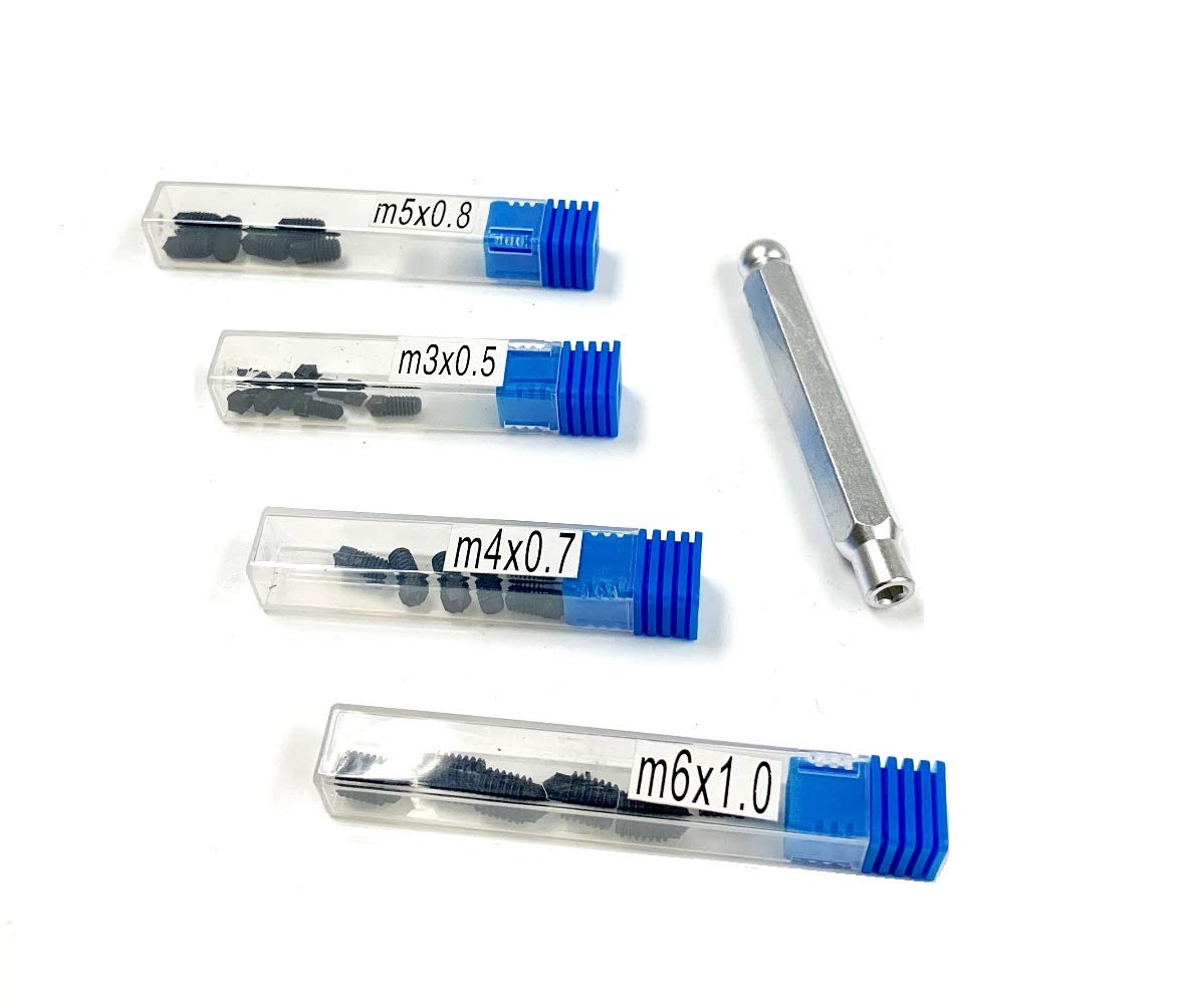 HHIP3601-0517 28 Piece M3 x .5, M4 x .7, M5 x .8, M6 x 1 Transfer Screw Set