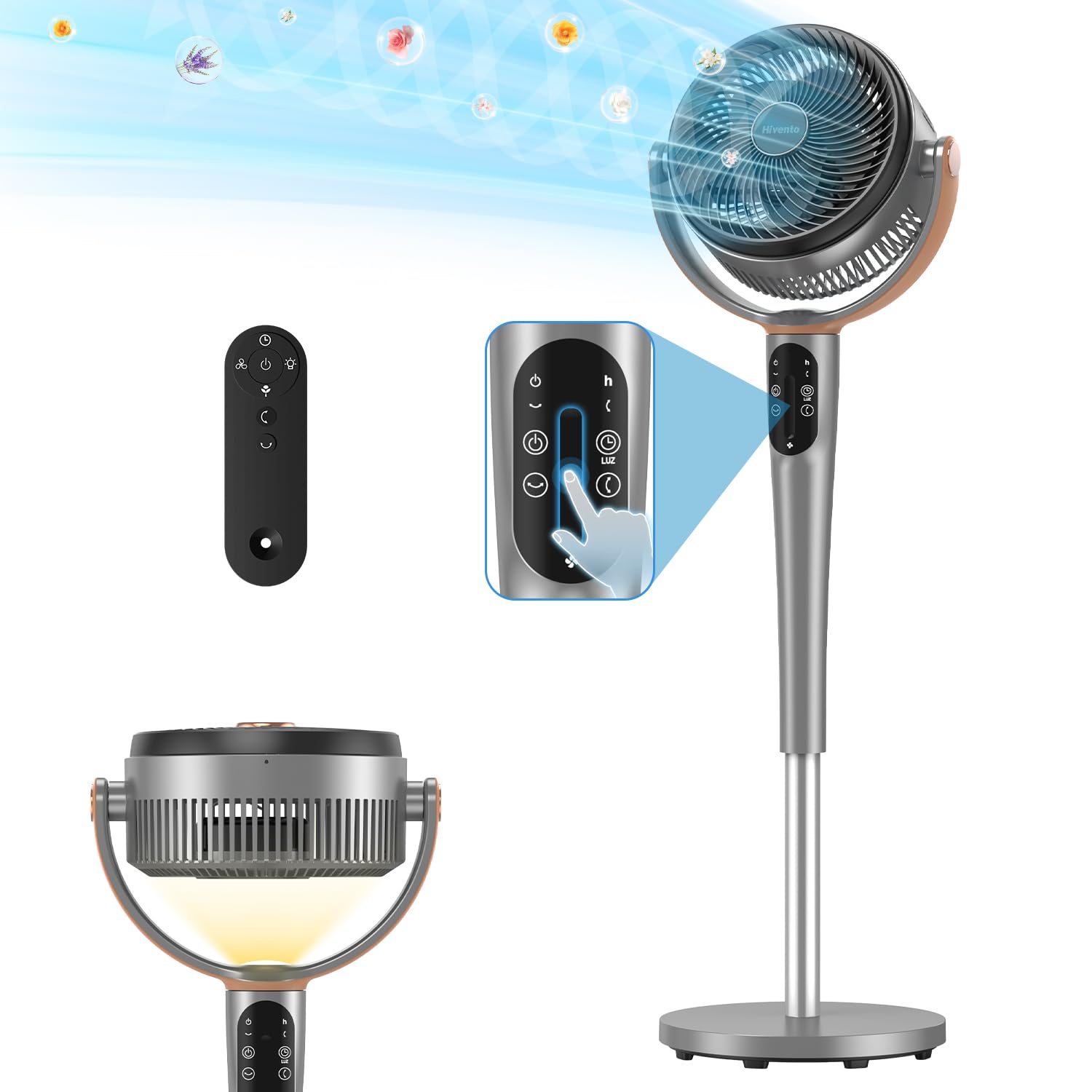 Ventilador de Piso 24 velocidades