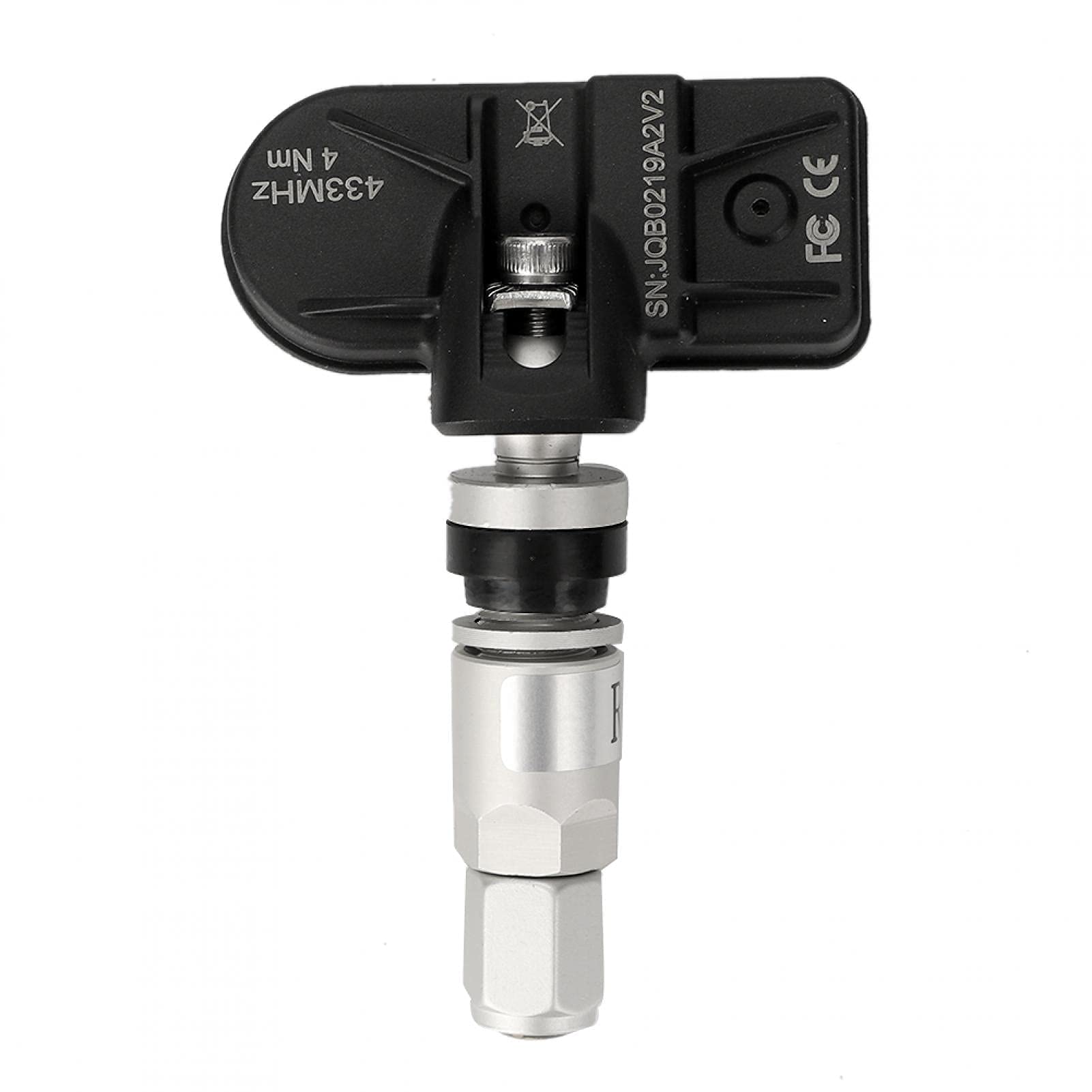 Alarma de presión de neumáticos, sistema de monitorización de presión de neumáticos de coche automático USB TPMS con sensor interno para navegación Android