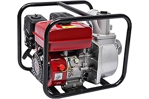 Pacific HydroStar Water Pump Engine: 7.5 Horsepower Water Transfer Garden Irrigation Petrol Pump