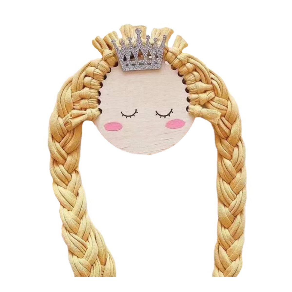 Présentoir barrette en bois kaki pour sublimer la décoration de la chambre enfant