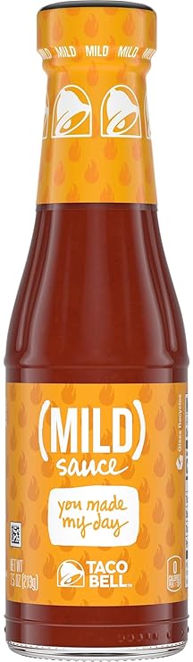Amazon Com Taco Bell Mild Sauce 7 5 Oz 3 Pk Grocery Gourmet Food