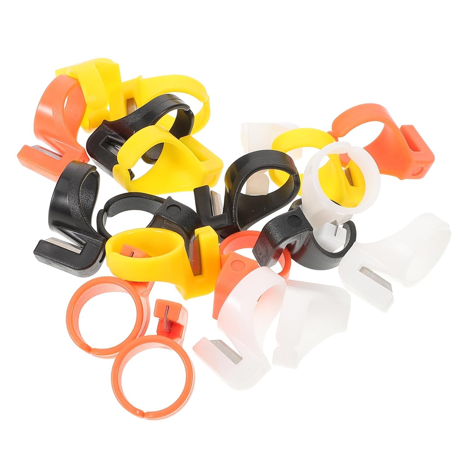 53 Arts Finger Ring Thread Cutter Tool – 10 PCS Multi-Function Yarn Cutting Rings for Sewing, Embroidery, Knitting & DIY Crafts-image-18