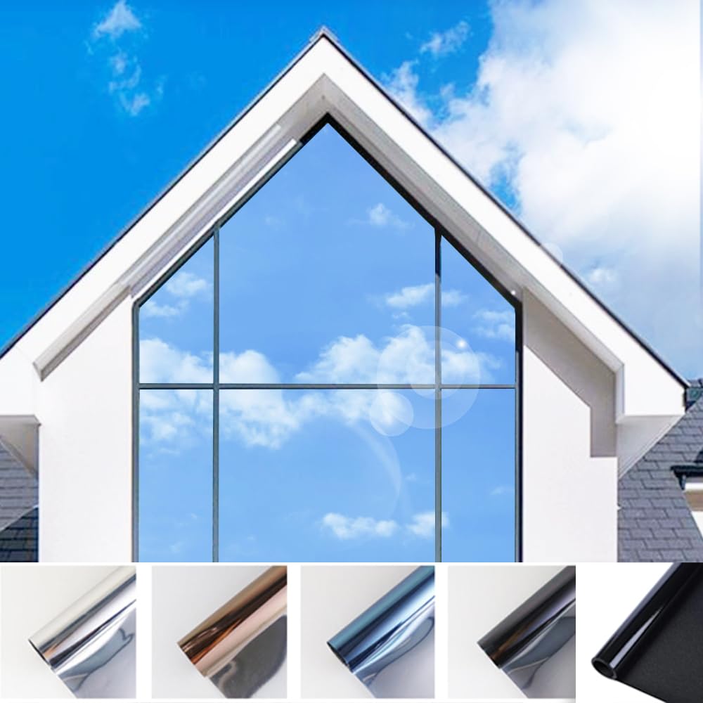 【2025夏・暑さ対策】窓用フィルム 窓断熱シート 遮光遮熱 防犯フィルム 飛散防止 UVカット断熱効果 窓ガラス 目隠しシート 外 2025初夏～夏/窓+遮熱フィルム&遮熱断熱フィルムで室内が涼しい