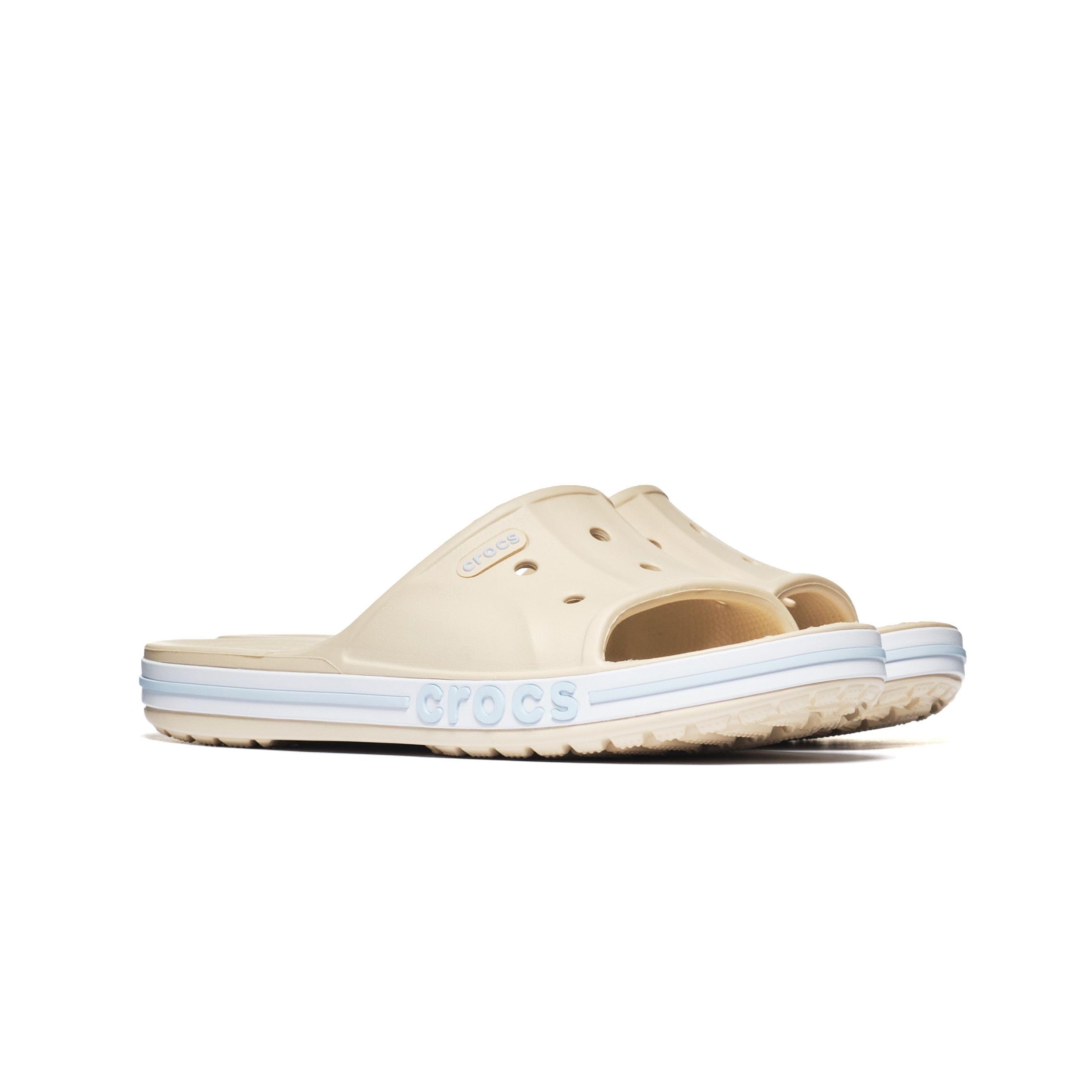 Bayaband Slide Unisex Yetişkin Terlik, Winter White/Multi, 39/40