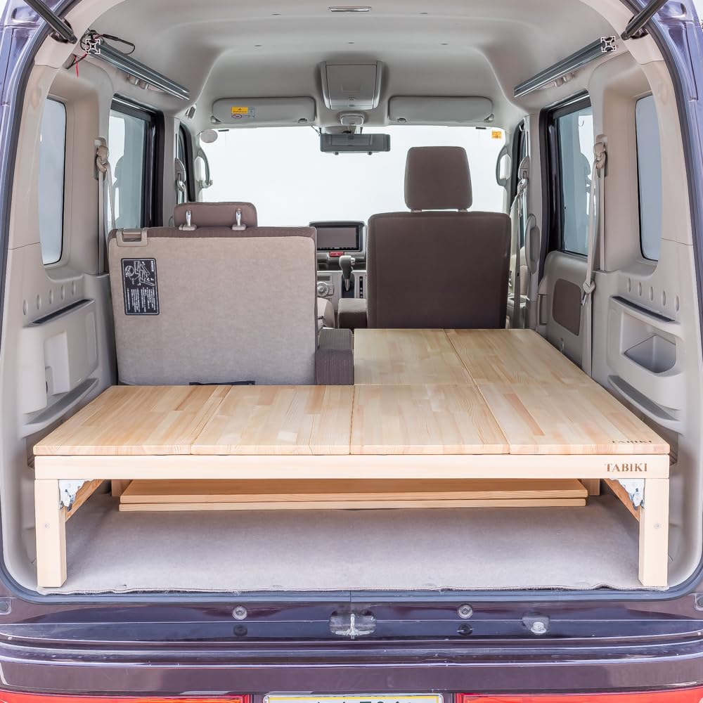 Amazon.co.jp: TABIKI 車中泊ベッドキット ワックス塗装