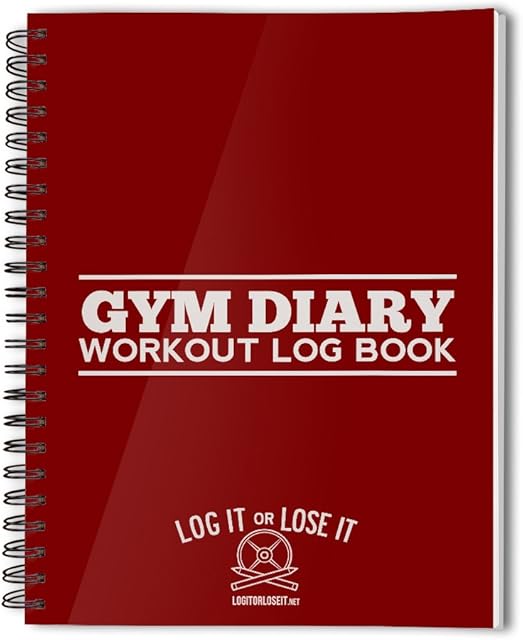 The Original Gym Diary - pocket weight training log book, log 100 workouts