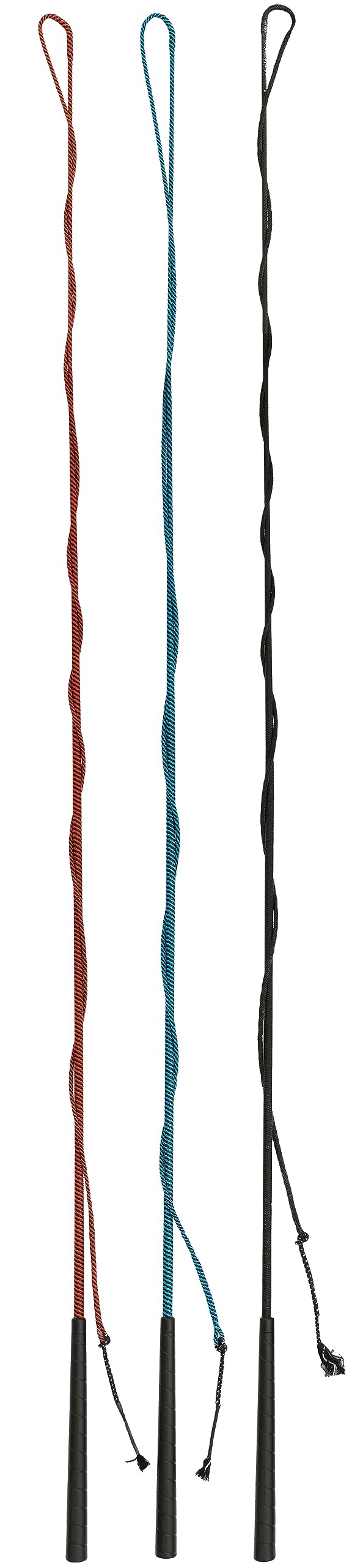 T TEKE Lunge Whip For Horses, Spiral Plaited Stem