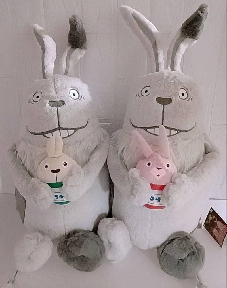 Amazon.co.jp: タグ付き ウサビッチ ケダムスキー BIGぬいぐるみ