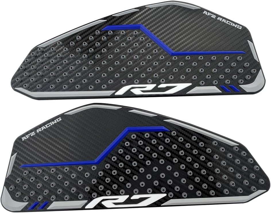 Gas Fuel Tank Side Traction Rubber Protector Pads Compatible with Yamaha YZF R7 2021 2022 2023