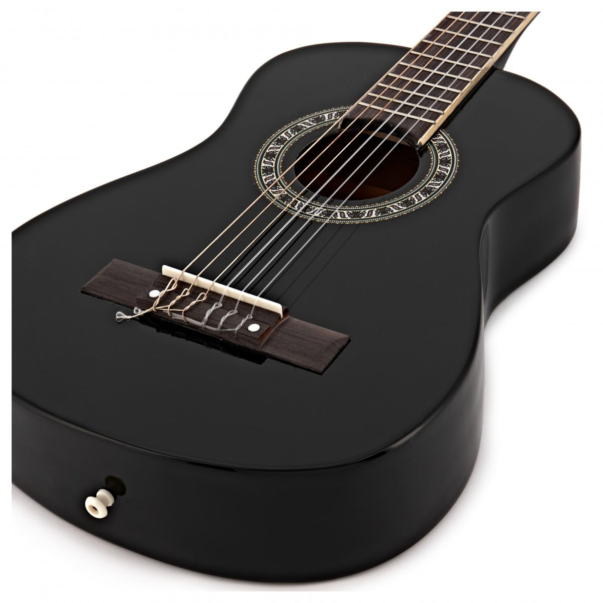 Set de Guitarra Clásica Junior 1/2, Negro, de Gear4music