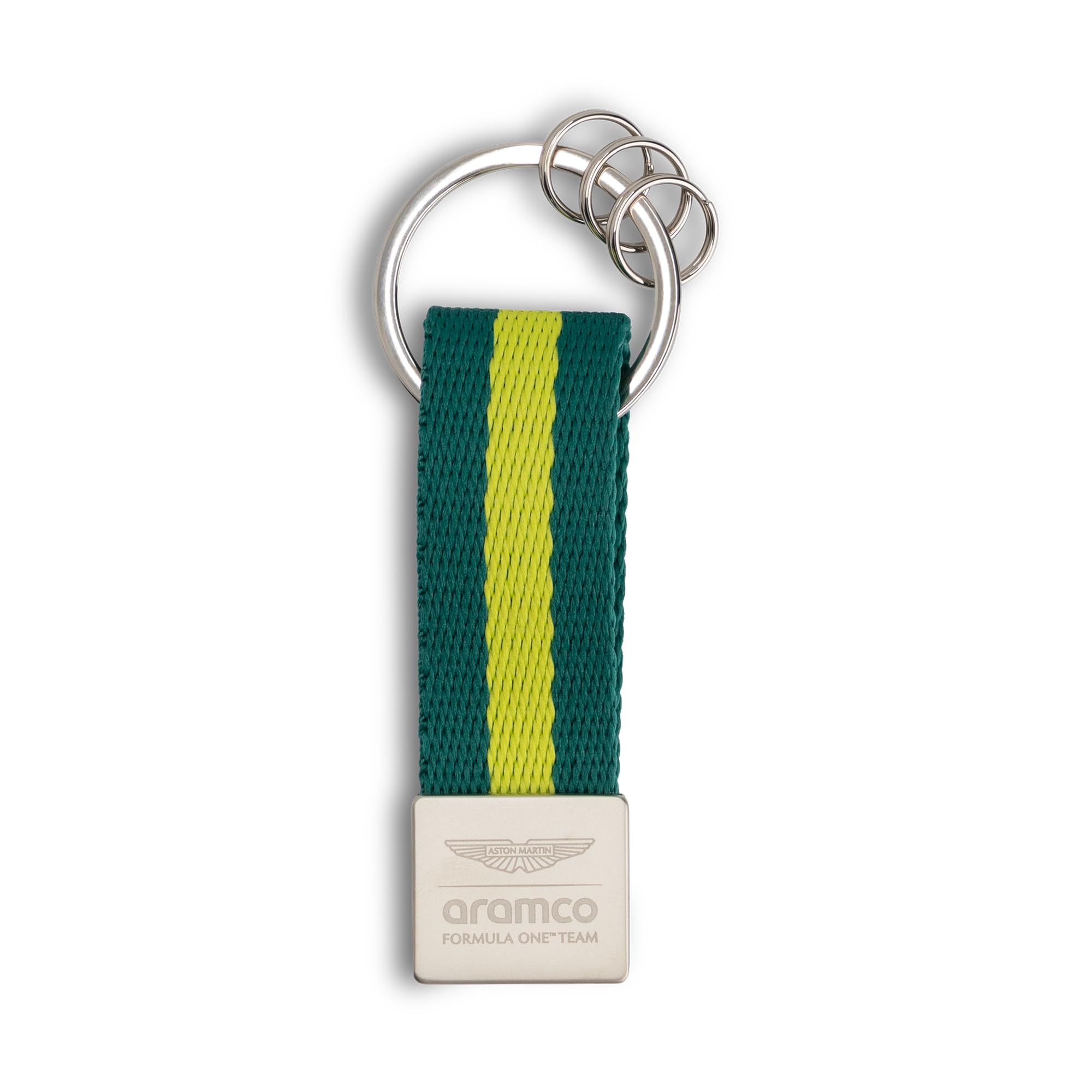 Aston Martin F1 Logo Keyring Unisex - Multicolour