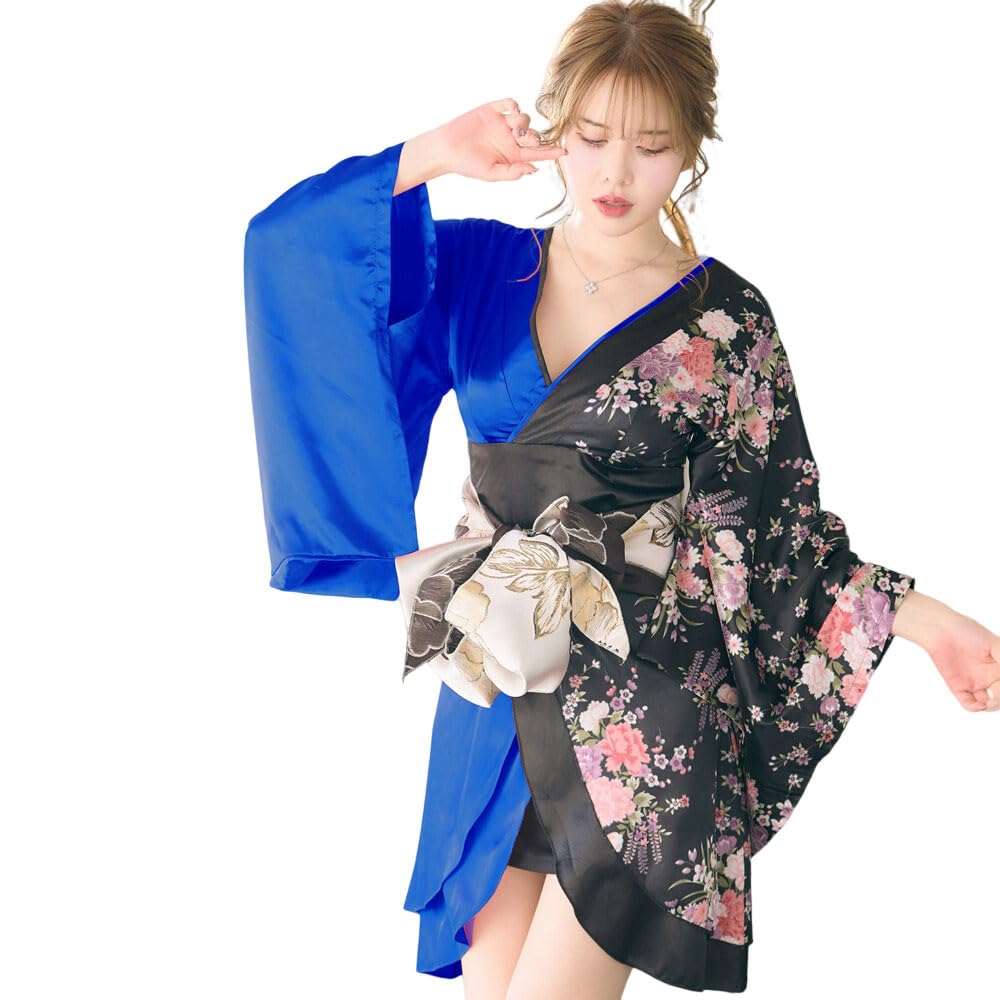 Amazon.co.jp: [LoveRich] ラブリッチ 和柄着物ドレス 和柄 衣装