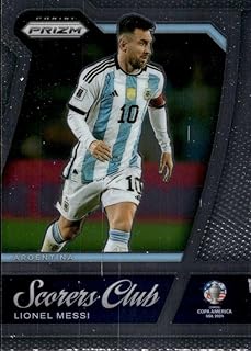 2024 PANINI PRIZM COPA AMERICA SCORERS CLUB #1 LIONEL MESSI ARGENTINA SOCCER OFFICIAL TRADING CARD OF SOCCER