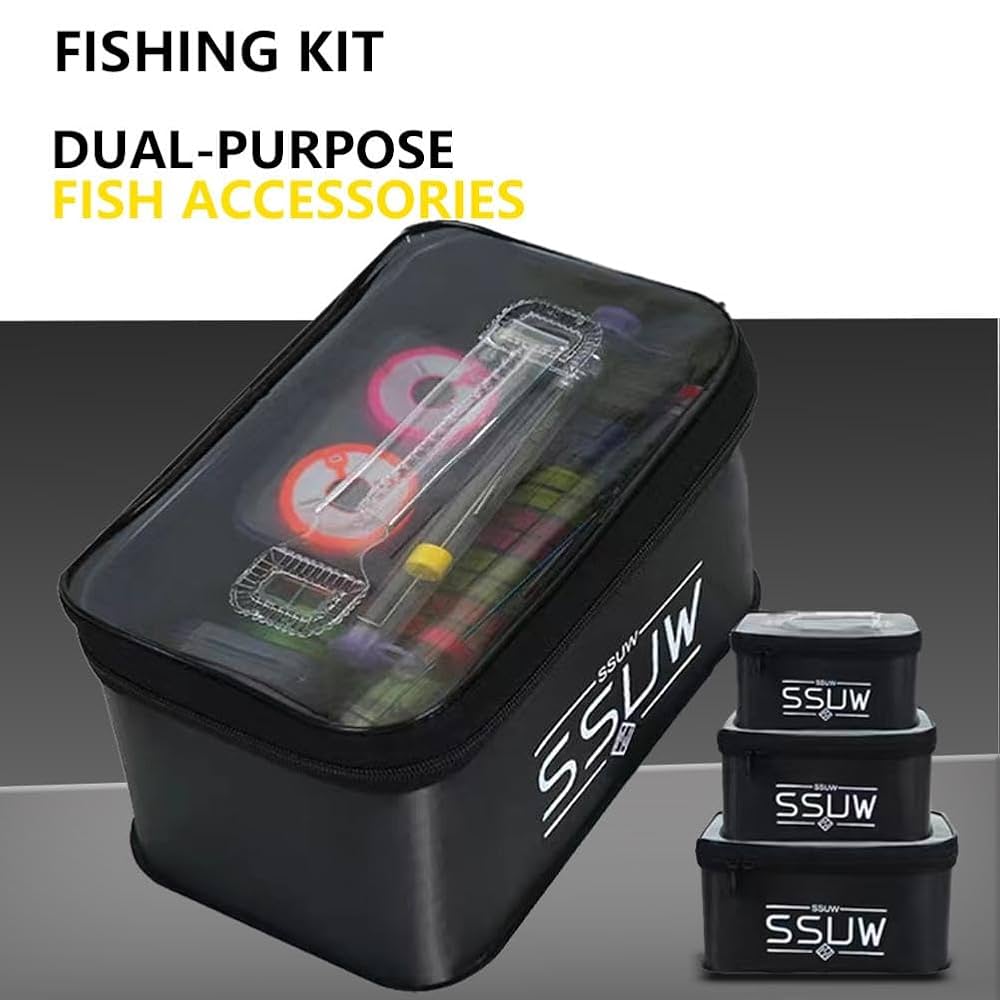 Amazon.co.jp: タックルボックス 3個厚手のルアー餌ツール