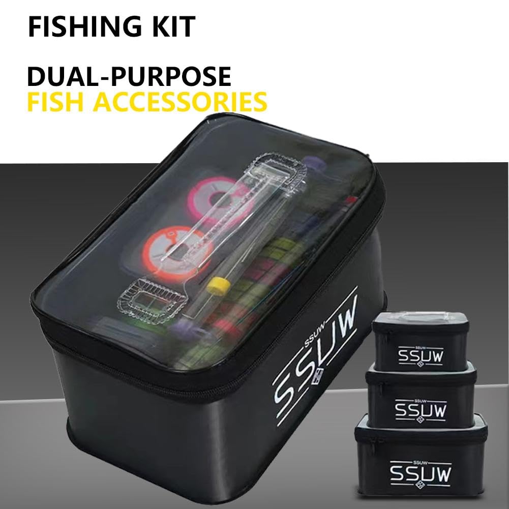 Amazon.co.jp: タックルボックス 3個厚手のルアー餌ツール