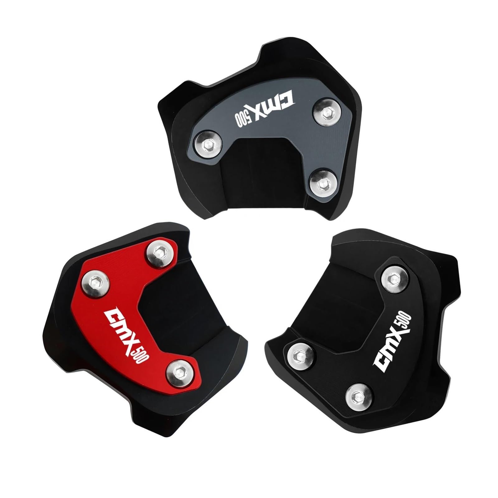 Per Rebel CMX300 CMX500 CMX 300 500 Tutti Gli Anni Piastra Di Supporto Laterale(Black3)