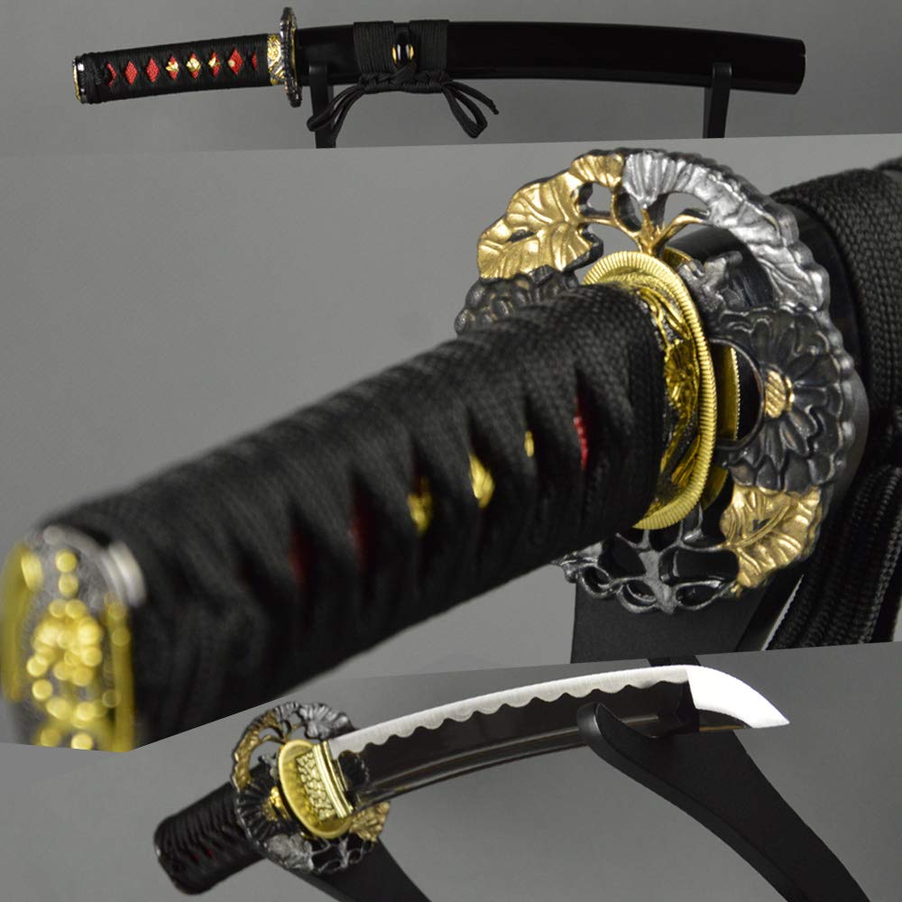 HERO SWORD Handmade T1060 HIGH Carbon Steel Tanto Full Tang SAHRP Japanese Samurai Sword