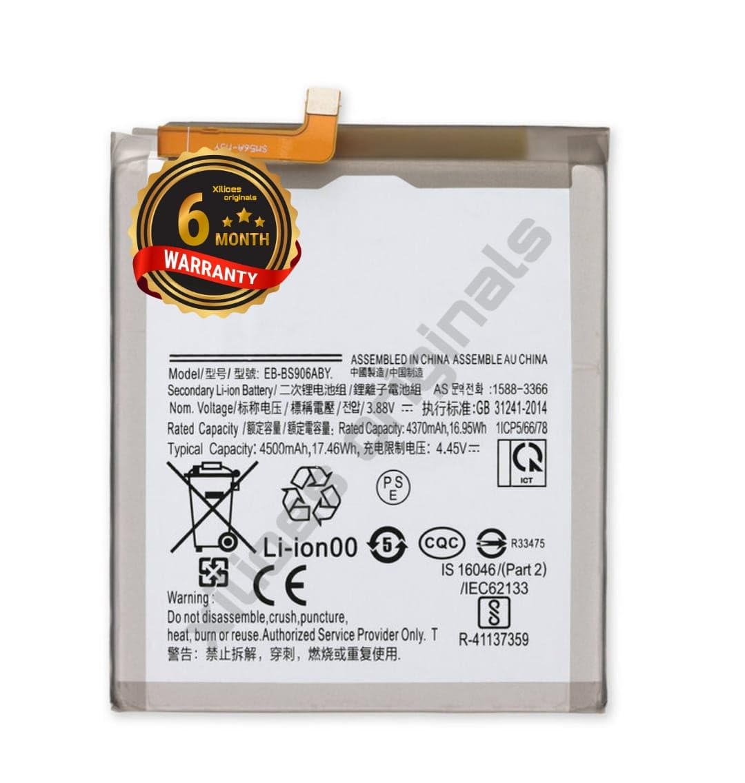 XILIOES ORIGINALS® EB-BS906ABY Battery for Samsung S22 Plus 5G SM-S906B SM-S906B/DS Battery with 6 Month Warranty**** (X271)
