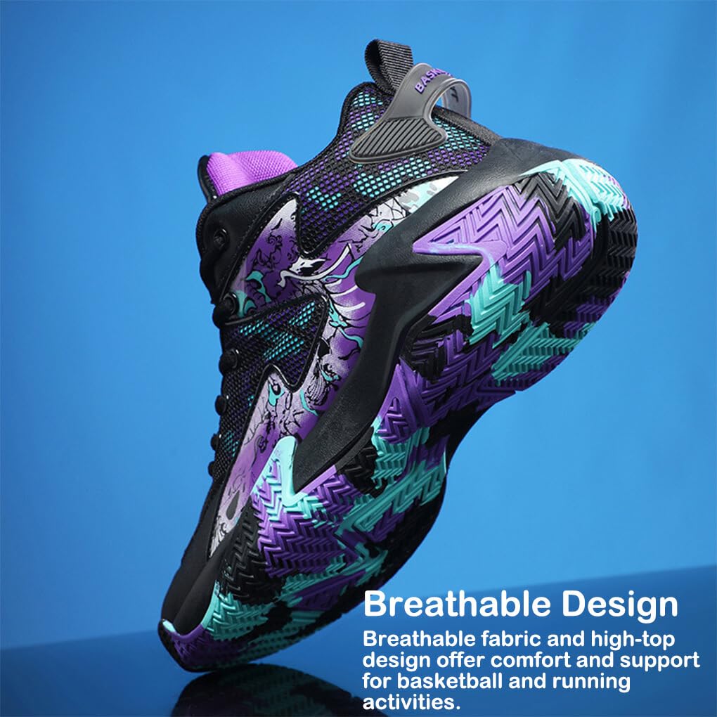 Ailan Zapatillas de baloncesto para hombre