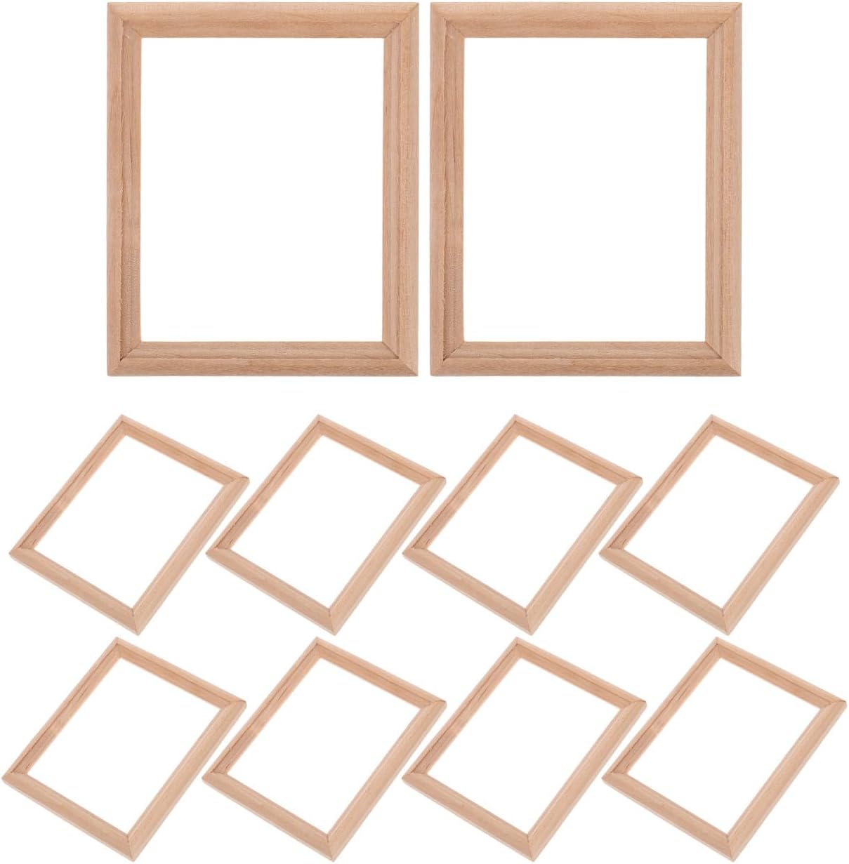 EXCEART 10pcs Mini Photo Frame Model House Decorations for Home Window Decor for…