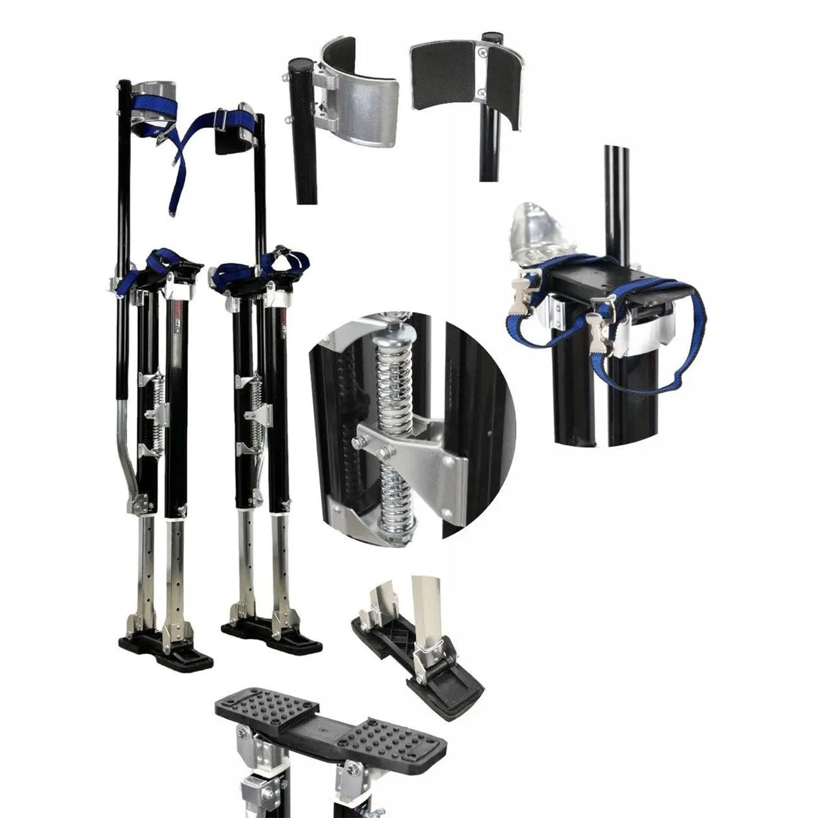 Piastra Per Trampoli Da Cartongesso - Lega Di Alluminio Con Imbottitura In Schiuma 581317 - Foto 7