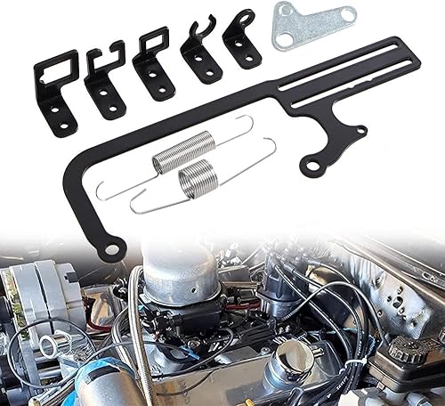 Miniatura 2 de Shkalacar 304147 Soporte de montaje de cable del acelerador del carburador EZ-EFI Kit de montaje de cable de reemplazo para GM700R4