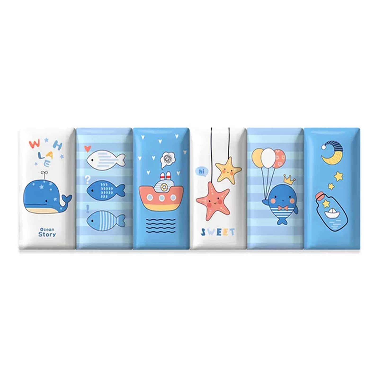 Pegatinas de Pared Pegatinas De Pared Decorativas For Dormitorio, Papel Tapiz Anticolisión Autoadhesivo, Tablero De Yeso 3D Que Se Utiliza For La Habitación De Los Niños Tatami Kindergarten, Fácil De