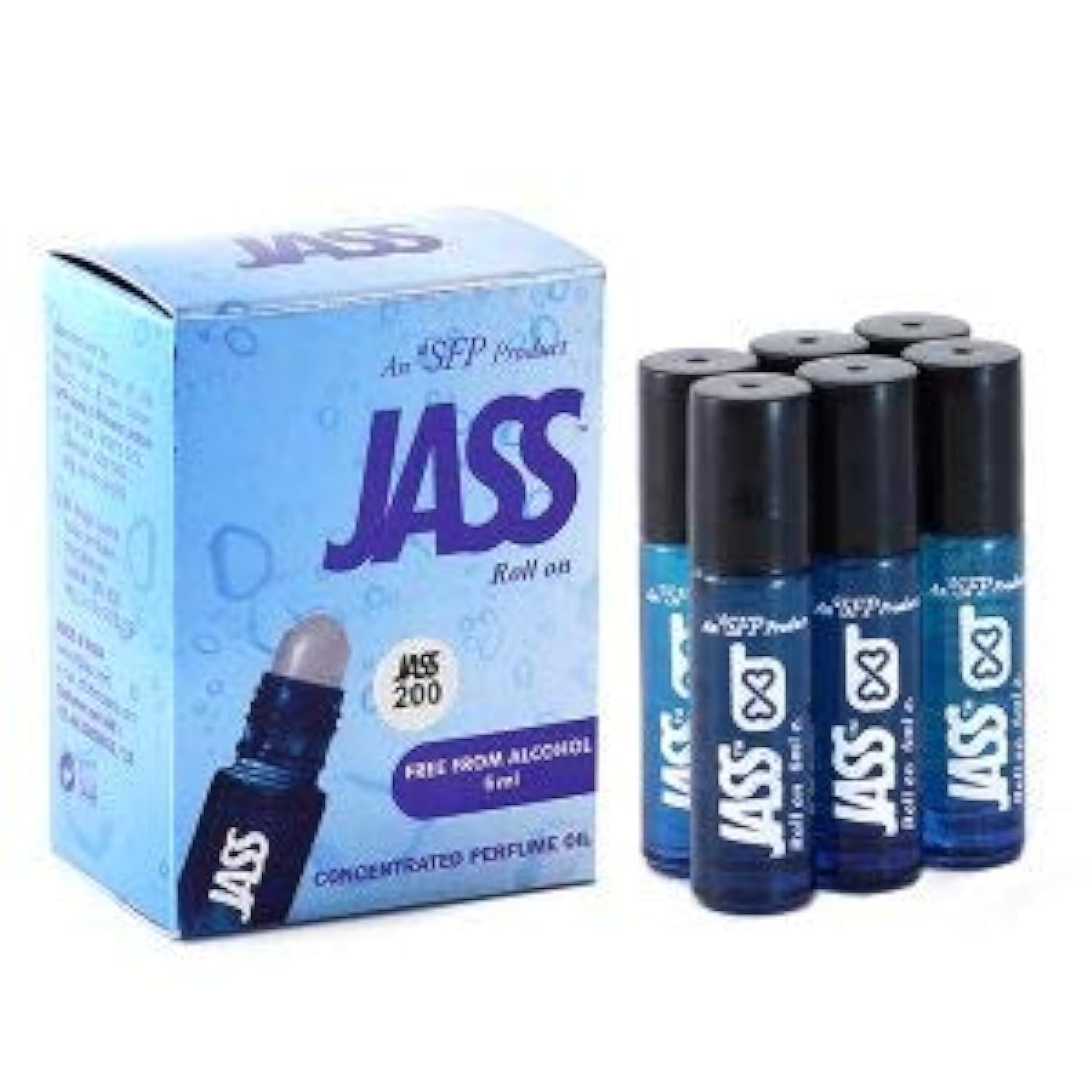 JASS Patchouli Roll On For Men, 3ml (Pack of 6)