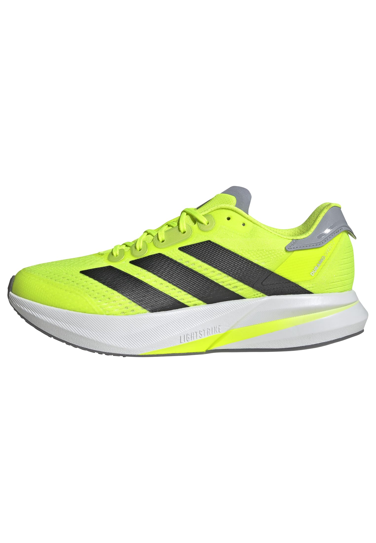 adidas Men's Duramo Speed 2 Running Shoes, Lucid Lemon/core Black/Halo Silver, 9.5 UK