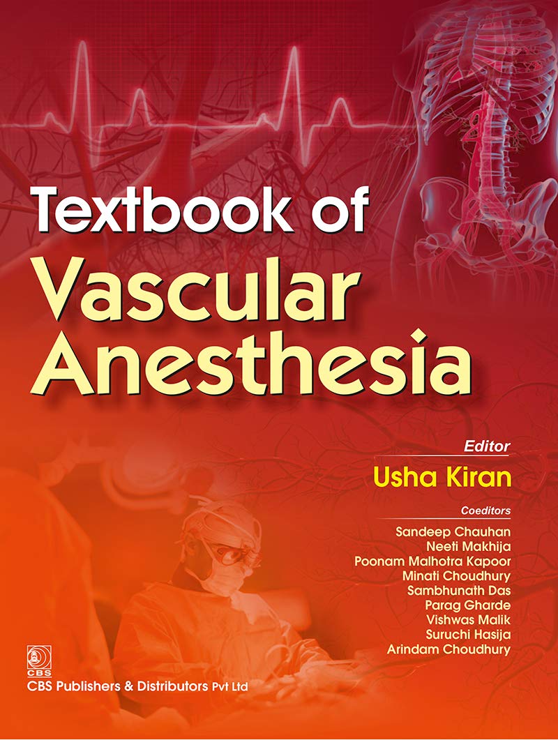 TEXTBOOK OF VASCULAR ANESTHESIA INCLUDED VIDEO CD (PB 2017)