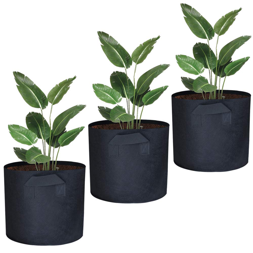 Awnic Sacos para Plantas Maceta Textil no Tejido Plantas Mini ...