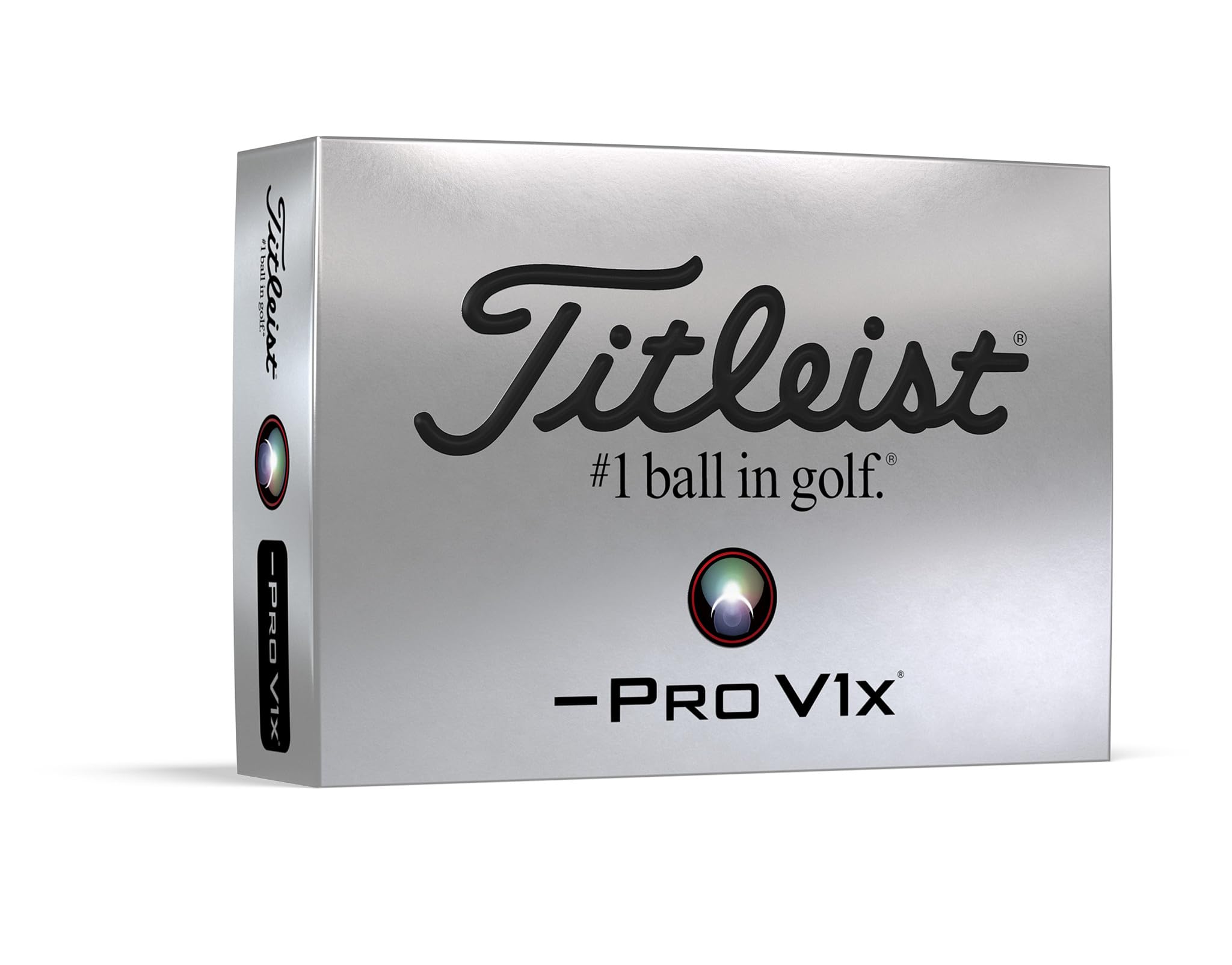 Titleist 2019 PRO V1x Wht Left Dash Bil, Palla da Golf Uomo, Bianco, Taglia Unica