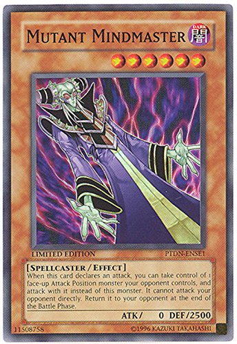 Amazon.com: Yu-Gi-Oh! - Mutant Mindmaster (PTDN-ENSE1) - Phantom