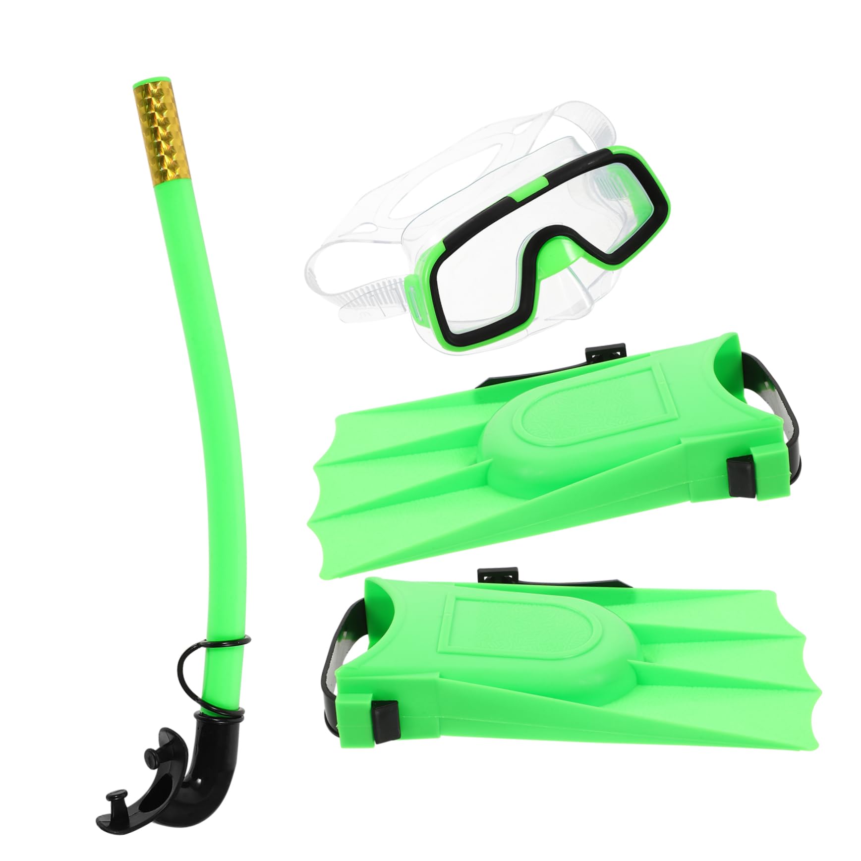 GOOHOCHY Child Snorkeling Gear Set Diving Mask Goggles Lightweight Portable Divers