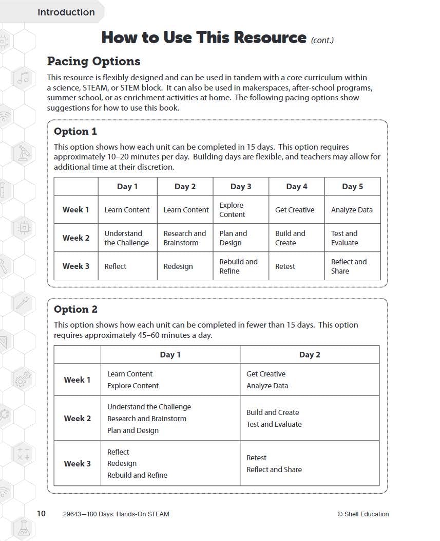 180 Days: STEM/STEAM for Kindergarten Practice Workbook for Classroom and Home, Cool and Fun Practice Created by Teachers (180 Days of Practice) - Image 4