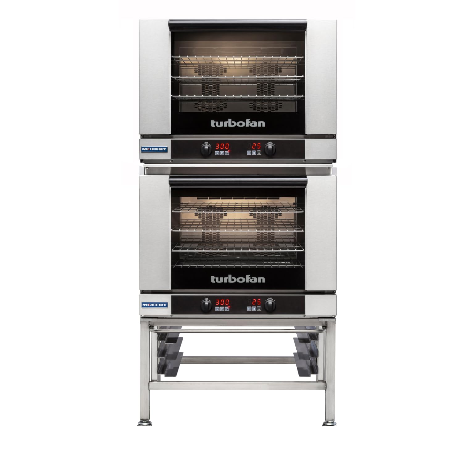Moffat (2) Ovens | Digital | 208V / Stainless-Steel / 2 Double Wall Ovens