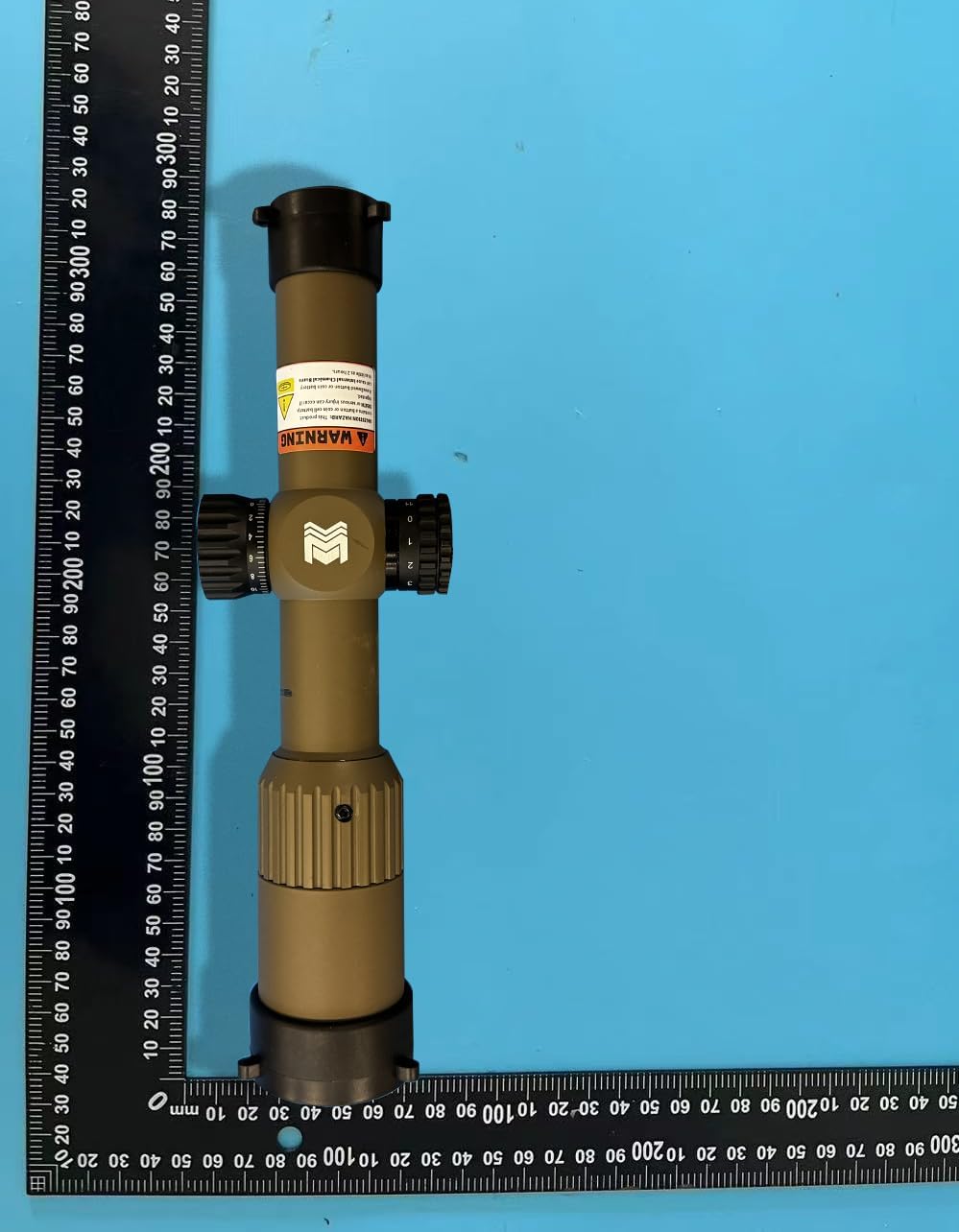Monstrum G3 1-6x24 First Focal Plane FFP Rifle Scope with Illuminated MOA Reticle (Flat Dark Earth)