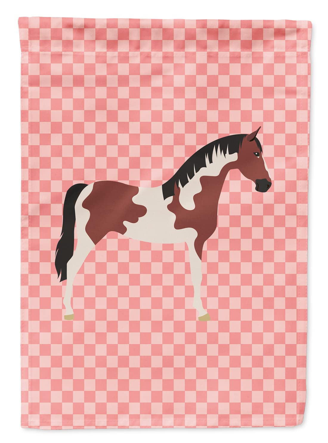 Drapeau de jardin pinto horse en tissu premium résistant aux intempéries BB7907GF