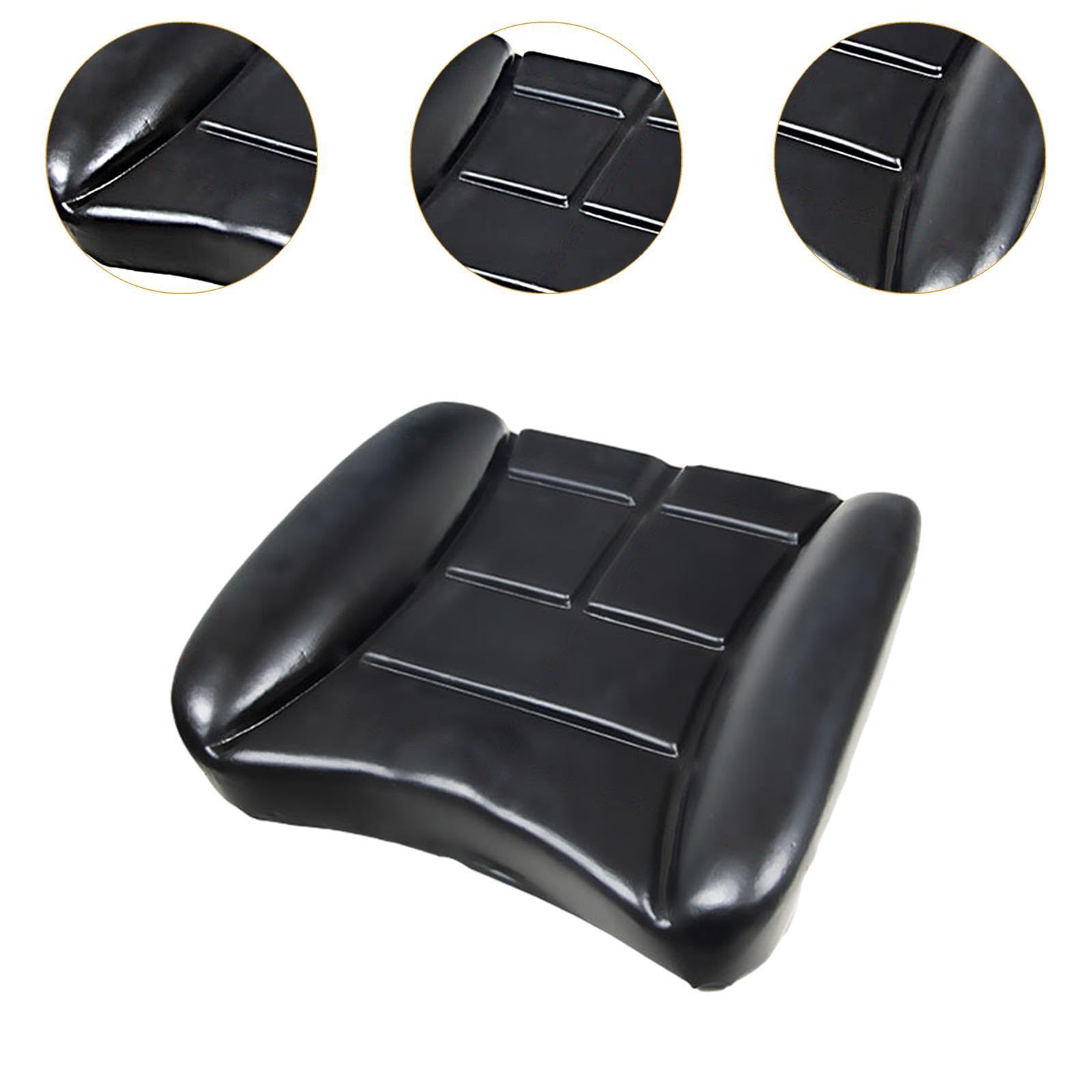 Qianly Asiento Universal para Elevadora, Accesorios para Asientos de Cargadoras Compactas, Vehículos Agrícolas, Cojín de Asiento Cómodo, 46cmx27.5cm