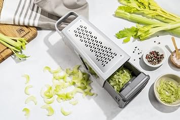 ZWILLING Z-Cut Pedestal Grater, Grey, Single
